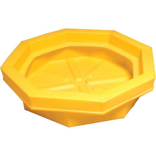 Ultra-Drum Tray sans grille, 32" lo x 32" la x 8,1" h, Cap. de d&eacute;versement 22,8 gal. US Nia-Chem Ltd.