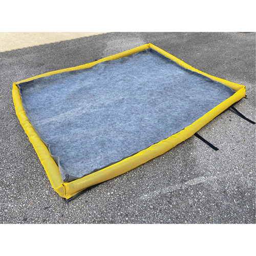 Medium Ultra-Filter Pad, 1.5 US Gal. Capacity, 3.5' W x 2.5' L x 3" H, Foam Wall Nia-Chem Ltd.