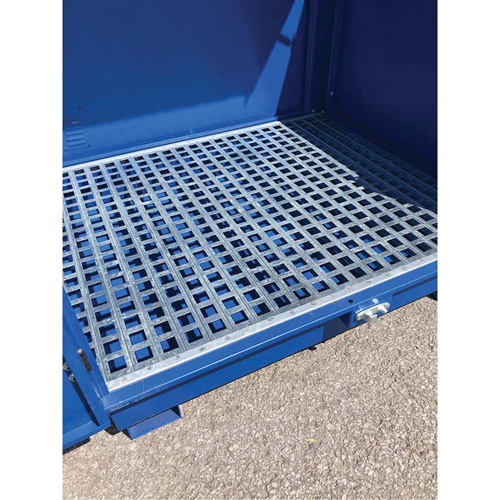 Ultra-Hard Top S4 Steel Spill Pallet, 61" L x 54.4" W x 52" H, 4700 lbs. Load Capacity Nia-Chem Ltd.