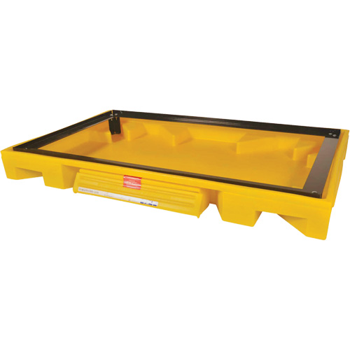Double Drum Ultra-Safety Cabinet Bladder System&reg;, 63" L x 38.5" W x 6.3" H, 3000 lbs. Load Capacity Nia-Chem Ltd.