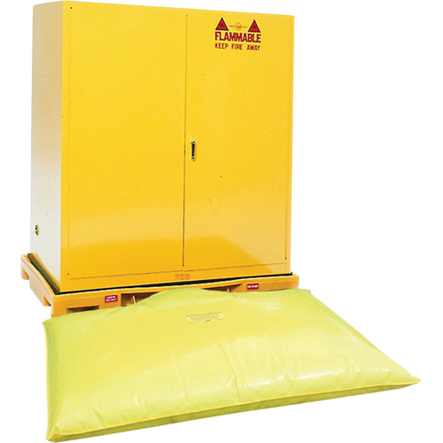 Double Drum Ultra-Safety Cabinet Bladder System&reg;, 63" L x 38.5" W x 6.3" H, 3000 lbs. Load Capacity Nia-Chem Ltd.