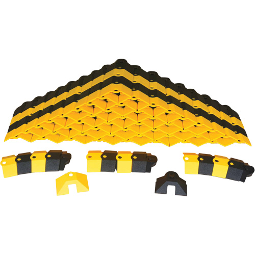 Bulk Box Ultra-Sidewinder Cable Protection System – 24 pieds, 288" x 9,8" x 1,4", 2000 lb (1 tonne) Nia-Chem Ltd.