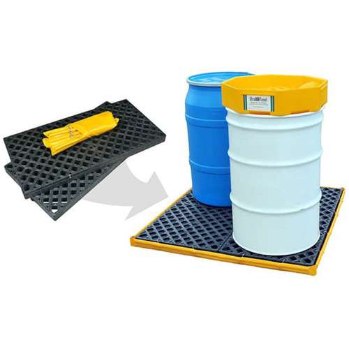 Ultra-Spill Deck flexible, &agrave; vessie, 4 barils, Capacit&eacute; de d&eacute;versement 110 gal. US, 51" x 48" x 5" Nia-Chem Ltd.