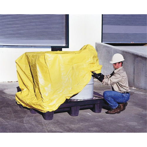 B&acirc;che de recouvrement palette d&eacute;versement, 4 barils Nia-Chem Ltd.