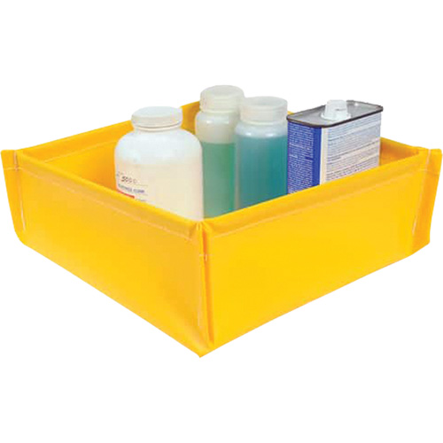 Flexible Ultra-Utility Tray&reg;, 12" L x 12" W x 4.8" H, 1.5 US Gal. Spill Capacity Nia-Chem Ltd.