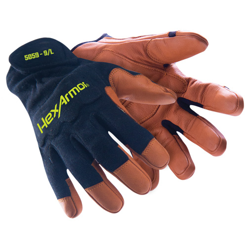 HeatArmor&reg; 5059 Welding Gloves, Grain Goatskin, Size Small/7 Nia-Chem Ltd.