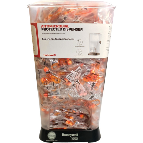 HL400 AM Corded Earplug Dispenser with TF-30 Earplugs Canister Nia-Chem Ltd.