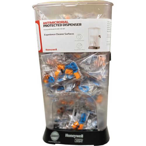 HL400 AM Corded Earplug Dispenser with FF-30 Earplugs Canister Nia-Chem Ltd.