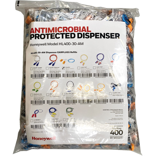 FF-30 Earplugs Refill for HL400 Dispenser, Bulk - Polybag, Corded Nia-Chem Ltd.