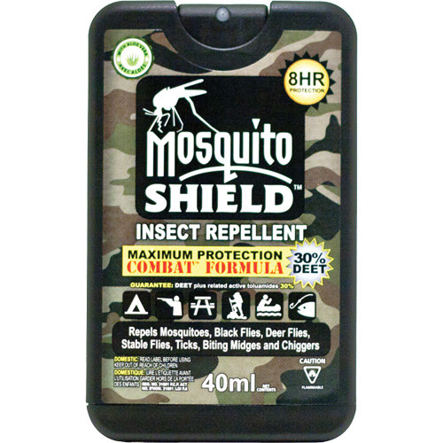 Insectifuge de format poche Mosquito Shield, DEET &agrave; 30 %, Vaporisateur, 40 ml Nia-Chem Ltd.