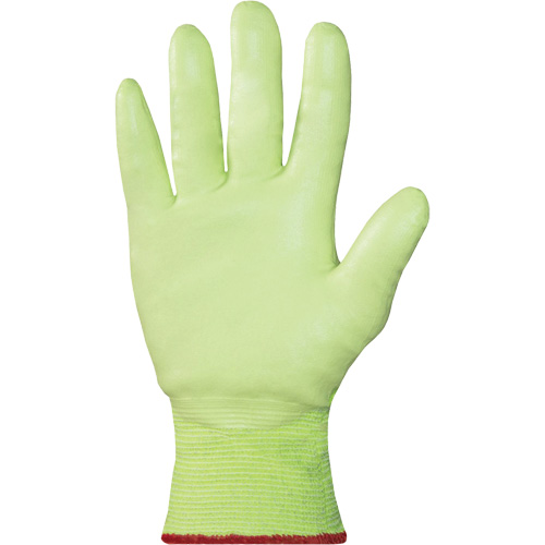 Gants haute visibilit&eacute; r&eacute;sistants &agrave; la coupe S21TXUGFN, Taille 5/2T-petit, Calibre 21, Rev&ecirc;tement Nitrile, Enveloppe en TenActiv, ASTM ANSI niveau A9 Nia-Chem Ltd.