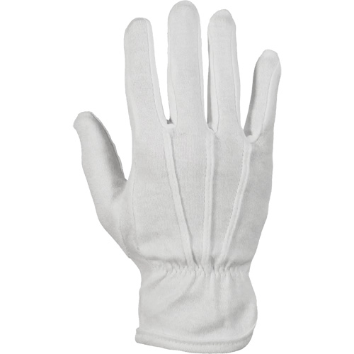 Classic Inspectors Parade Gloves, Cotton/Nylon, Unhemmed Cuff, 10/X-Large Nia-Chem Ltd.