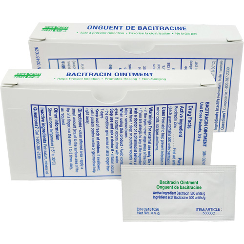 Zinc bacitracine, Onguent, Antibiotique Nia-Chem Ltd.