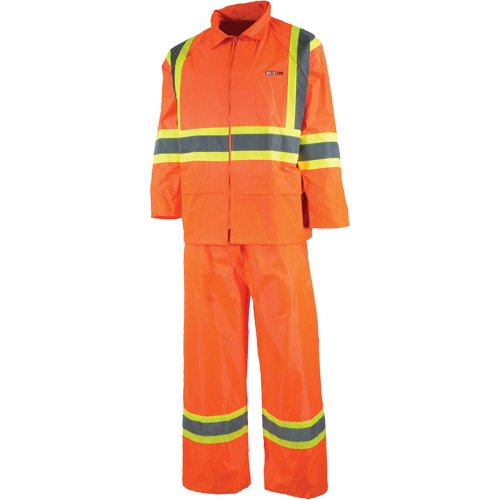 V&ecirc;tement imperm&eacute;able &eacute;tanche, Nylon/PVC, T-petit, Orange haute visibilit&eacute; Nia-Chem Ltd.