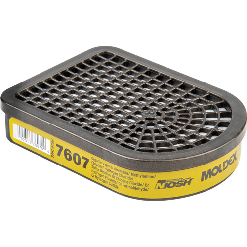 Semi-Rectangular Respirator Cartridge, Gas/Vapour Cartridge, Multi-Gas/Vapour Nia-Chem Ltd.