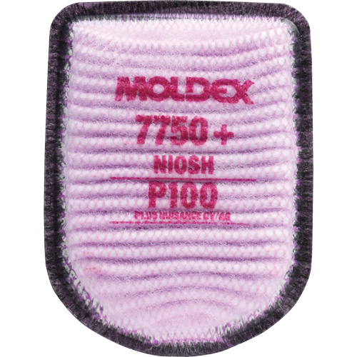 Filtre pour respirateur semi-rectangulaire avec IonicAir Filtration Technology, Filtre contre les particules avec suppresion de vapeurs nuisibles, Vapeurs organiques/Gaz acides/P100+ Nia-Chem Ltd.