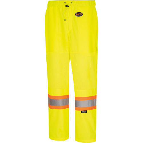5999PW Pantalon de s&eacute;curit&eacute; routi&egrave;re pour femmes, Polyester, T-petit, Jaune lime haute visibilit&eacute; Nia-Chem Ltd.