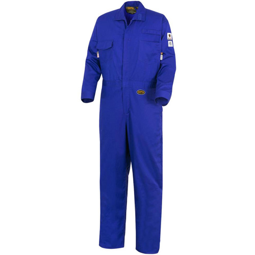 7779T FR-Tech&reg; 88/12 Arc Rated Flame Resistant Coveralls, Size 40 (Tall), Royal Blue, 10 cal/cm² Nia-Chem Ltd.