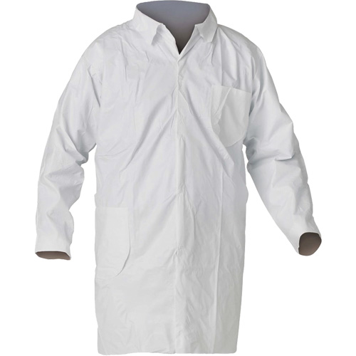 Sarrau de laboratoire KleenGuard A40, Moyen, Blanc Nia-Chem Ltd.