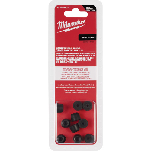 Medium Jobsite Ear Buds Ear Tip Kits Nia-Chem Ltd.