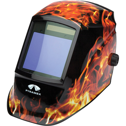 Casque de soudeur autonoircissant Leadhead, 3,8" lo x 3,4" la Champ de vision, Teinte 9 - 13 Nia-Chem Ltd.