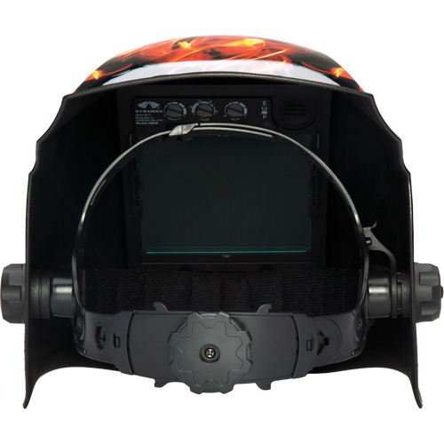 Casque de soudeur autonoircissant Leadhead, 3,8" lo x 3,4" la Champ de vision, Teinte 9 - 13 Nia-Chem Ltd.