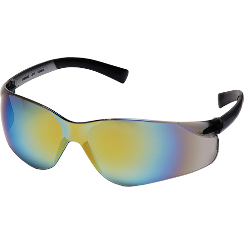 Lunettes de s&eacute;curit&eacute; Ztek, Lentille Miroir/Or, ANSI Z87+/R&eacute;pond ou surpasse la norme CSA Z94.3 Nia-Chem Ltd.