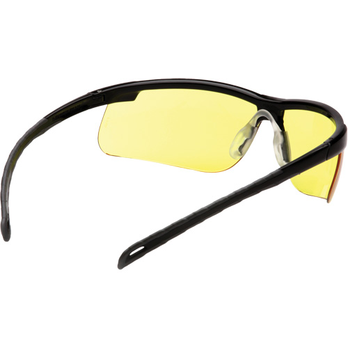 Lunettes de s&eacute;curit&eacute; Ever-Lite, Lentille Ambr&eacute;e, ANSI Z87+/R&eacute;pond ou surpasse la norme CSA Z94.3 Nia-Chem Ltd.