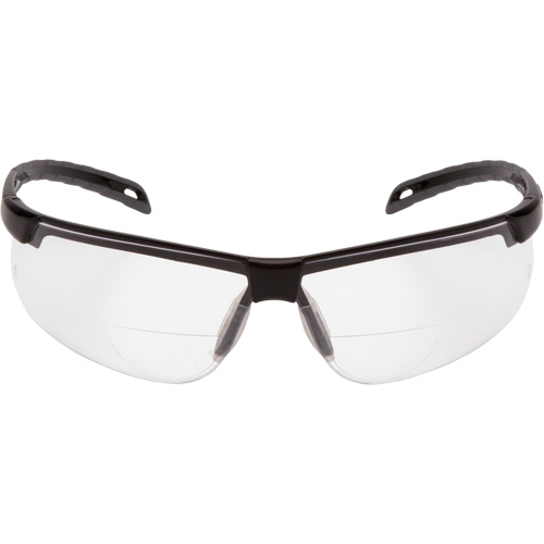 Lunettes de s&eacute;curit&eacute; avec verres de lecture Ever-Lite, Lentille Transparent/1,5, Antibu&eacute;e, ANSI Z87+/R&eacute;pond ou surpasse la norme CSA Z94.3 Nia-Chem Ltd.