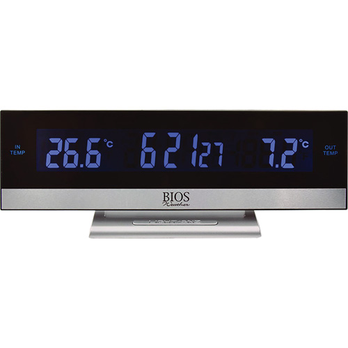 Indoor/Outdoor Thermometer with Alarm, Non-Contact, Digital, -22-140°F (-30-60°C) Nia-Chem Ltd.