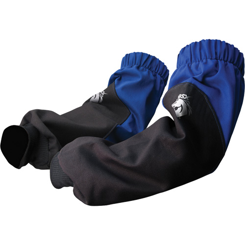 BSX&reg; FR Cotton Sleeves, 19" L, Black/Blue Nia-Chem Ltd.
