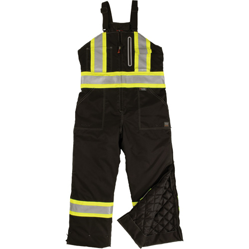 Ripstop Insulated Safety Bib Overall, Polyester, X-Small, Black Nia-Chem Ltd.