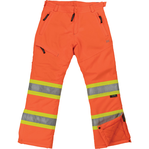 Womens Insulated Flex Safety Pant, Polyester, Small, High Visibility Orange Nia-Chem Ltd.