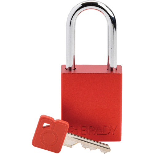 Cadenas de s&eacute;curit&eacute;, Cadenas de s&eacute;curit&eacute;, Cl&eacute;s diff&eacute;rentes, Aluminium, Largeur de 1-1/2" Nia-Chem Ltd.