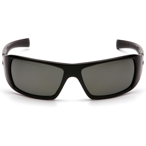 Lunettes de s&eacute;curit&eacute; &agrave; monture compl&egrave;te Goliath, Lentille Gris, Polaris&eacute;, ANSI Z87+/R&eacute;pond ou surpasse la norme CSA Z94.3 Nia-Chem Ltd.