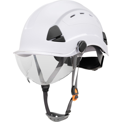 Casque de s&eacute;curit&eacute; Fibre Metal, R&eacute;pond aux normes CSA type 2, Suspension Rochet, Non ventil&eacute; Nia-Chem Ltd.