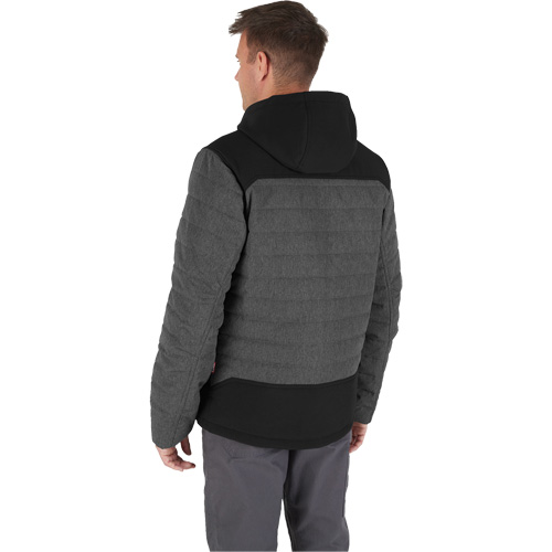 M12 Heated Quietshell Jacket with Battery, Men's, Small, Grey Nia-Chem Ltd.