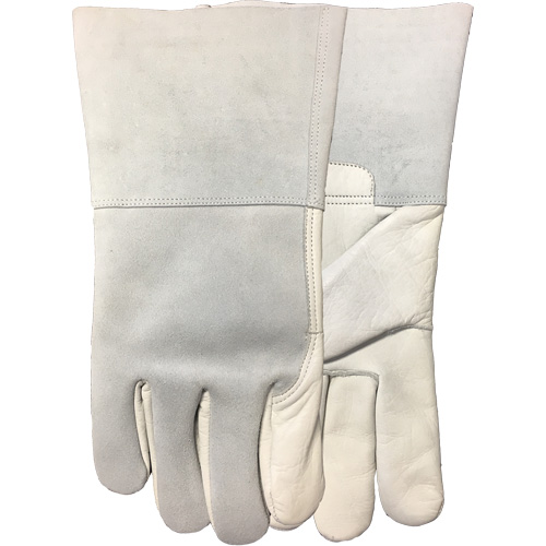 Gants d'ajusteur Fabulous Fabricator 2757E, Petit, Paume en Cuir fleur de vache, Doublure en Molleton de coton Nia-Chem Ltd.