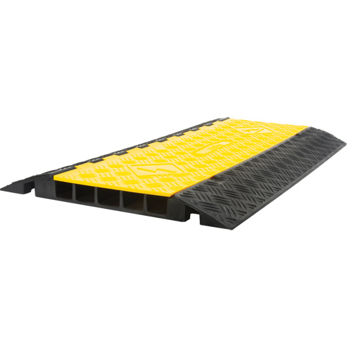 Protecteur de c&acirc;bles en polyur&eacute;thane, 5 canaux, 35,43" lo x 19,69" la x 2" h Nia-Chem Ltd.