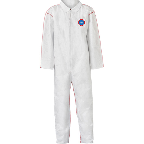 Combinaisons SFR avec col, Moyen, Blanc, Tyvek 400 Nia-Chem Ltd.