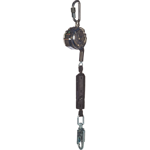C&acirc;ble de limiteur de chute personnel 36CS V-TEC, 10', Acier galvanis&eacute;, Pivotant Nia-Chem Ltd.