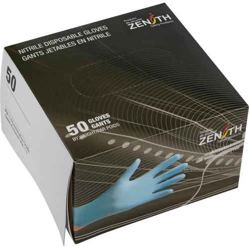 Emballages de gants jetables pour machine distributrice, Petit, Nitrile, 4,5 mils, Sans poudre, Bleu, Classe 2 Nia-Chem Ltd.