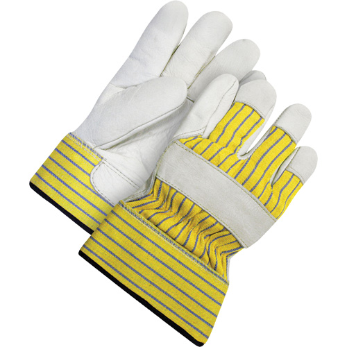 Gants d'ajusteur doubl&eacute;s avec poignet de s&eacute;curit&eacute;, 2T-Grand, Paume en Cuir fleur de vache, Doublure en Peluche d'acrylique Nia-Chem Ltd.