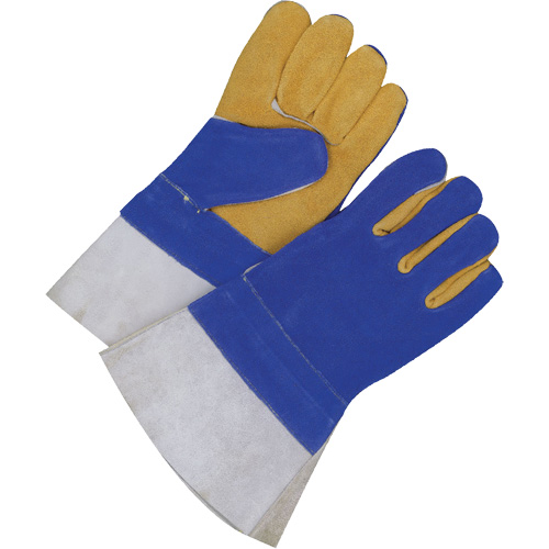 Lined Welder's Gloves with 5" Cuff, Split Cowhide, Size 2X-Large Nia-Chem Ltd.