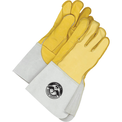 Welder's Gloves with 5.5" Cuff, Grain Cowhide, Size 10.5 Nia-Chem Ltd.