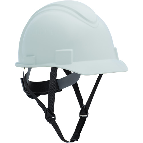 Casque North &agrave; bordure courte, R&eacute;pond aux normes CSA type 1, Suspension Rochet, Non ventil&eacute; Nia-Chem Ltd.