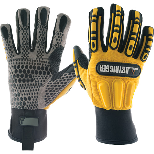 The Original Dryrigger Gloves, 7/Small, Suede Palm, Slip-On Cuff Nia-Chem Ltd.