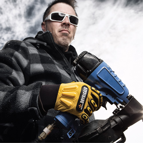 The Original Dryrigger Gloves, 7/Small, Suede Palm, Slip-On Cuff Nia-Chem Ltd.