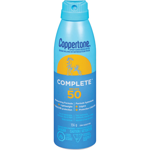 Coppertone&reg; Complete Sun Protection, SPF 50, Spray Nia-Chem Ltd.