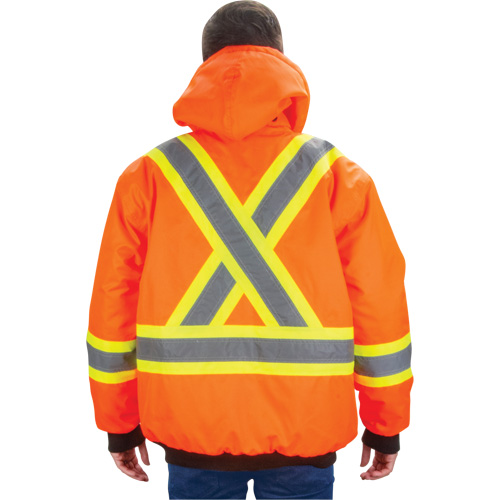 Parka d'hiver imperm&eacute;able 7-en-1, Orange haute visibilit&eacute;, Grand Nia-Chem Ltd.